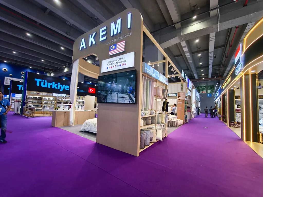 Eadeco exhibition booth at the 138th Canton Fair in Guangzhou