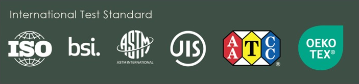 International Test Standard: ISO, BSI, ASTM International, JIS, AATCC, OEKO-TEX